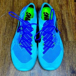 Blue Nike Running Barefoot Ride 3.0